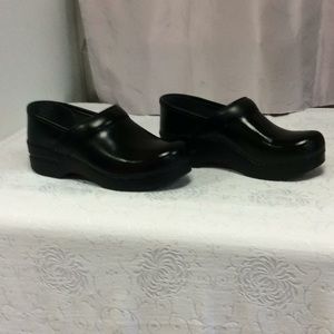 Dansko black clogs